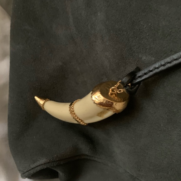 Balmain suede le pierre bag - Picture 6 of 10